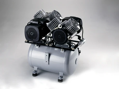 junair 4000-40b oljefri stempel kompressor tank